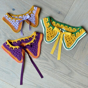 Crochet collar Spring - Image 2